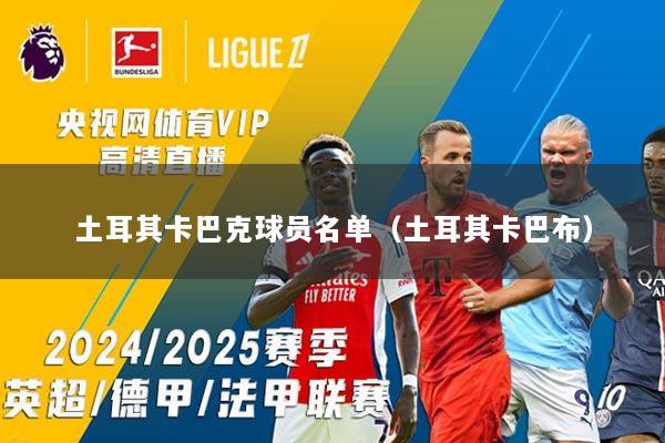 土耳其卡巴克球员名单（土耳其卡巴布）